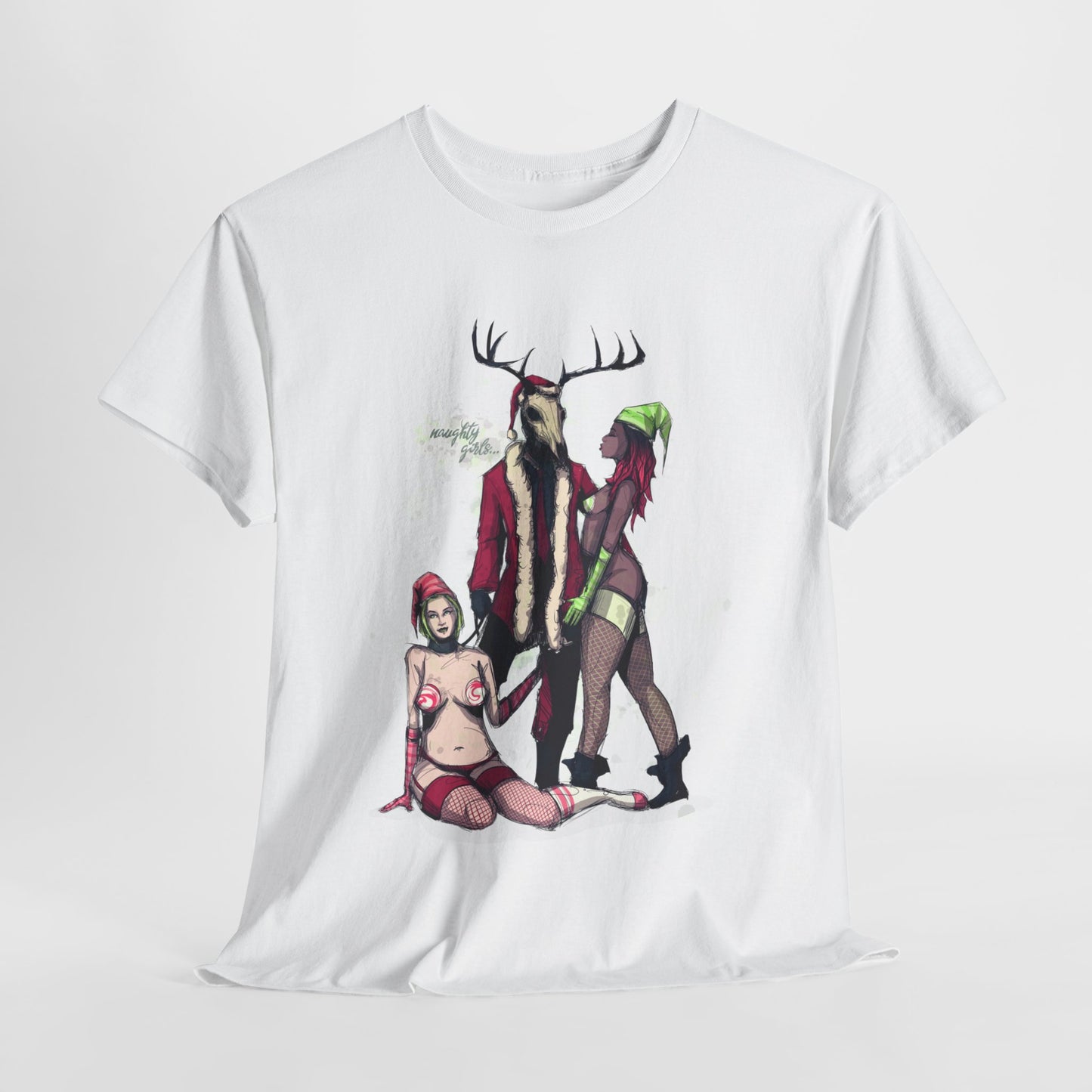 Deer Daddy Series 6: Daddy Claus Unisex Heavy Cotton Tee