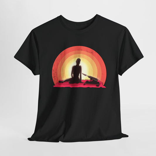 Sunset Unisex Heavy Cotton Tee