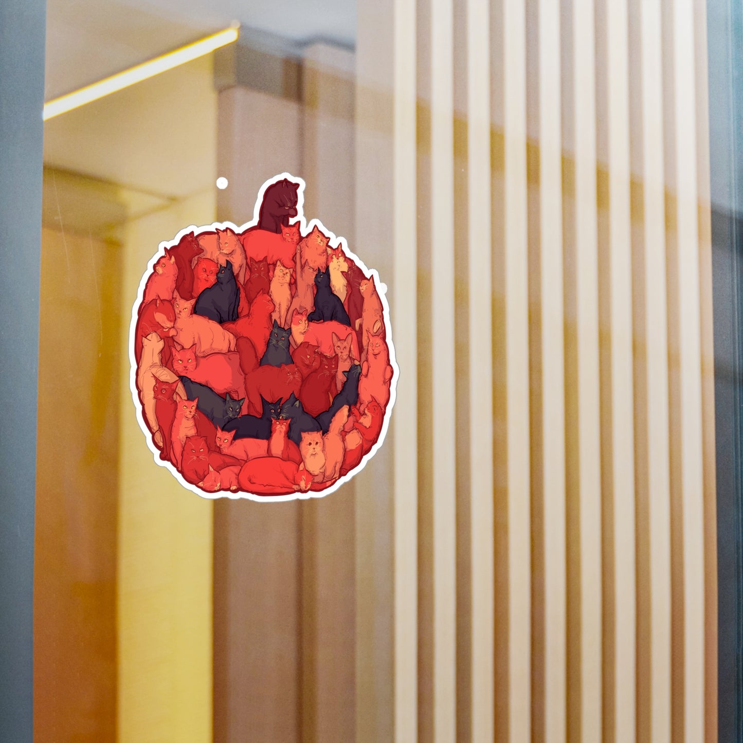 Meow-loween II Kiss-Cut Vinyl Decal