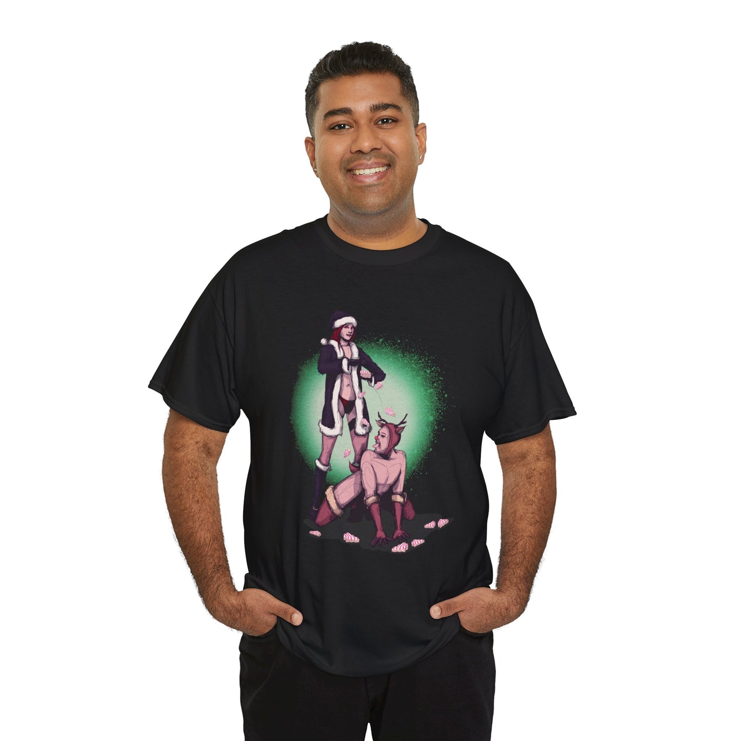 Christmas Rain Unisex Heavy Cotton Tee