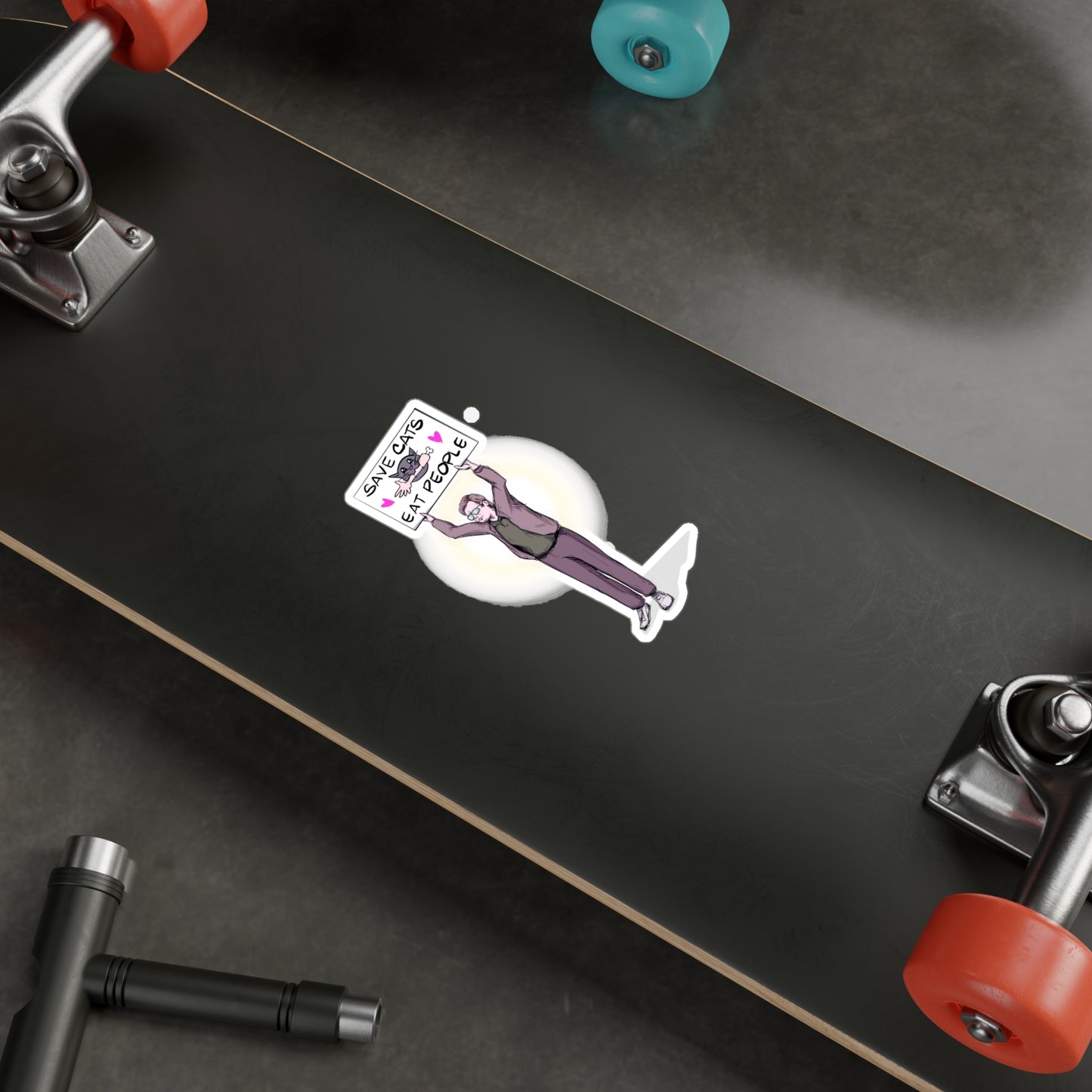 Activist Jeffrey Kiss-Cut Vinyl Decal