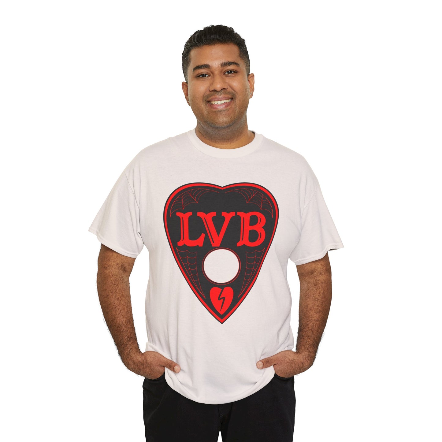 LVB Art Red Planchette Unisex Heavy Cotton Tee