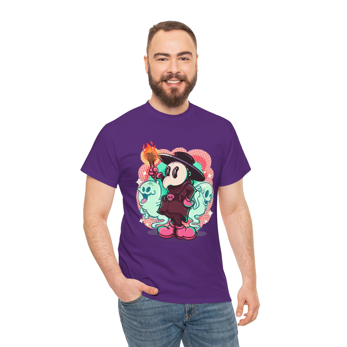 Rubber Hose Plague Doctor Unisex Heavy Cotton Tee