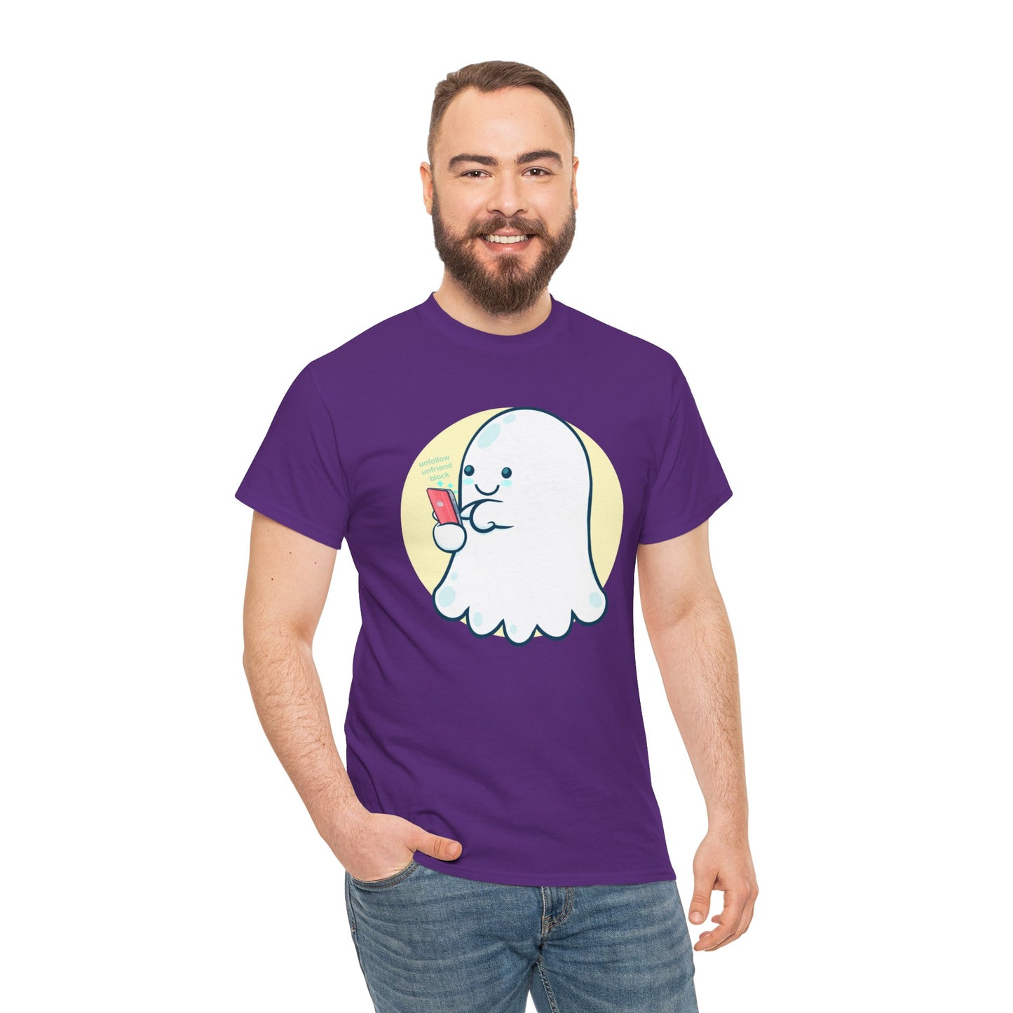 Ghosted Unisex Heavy Cotton Tee
