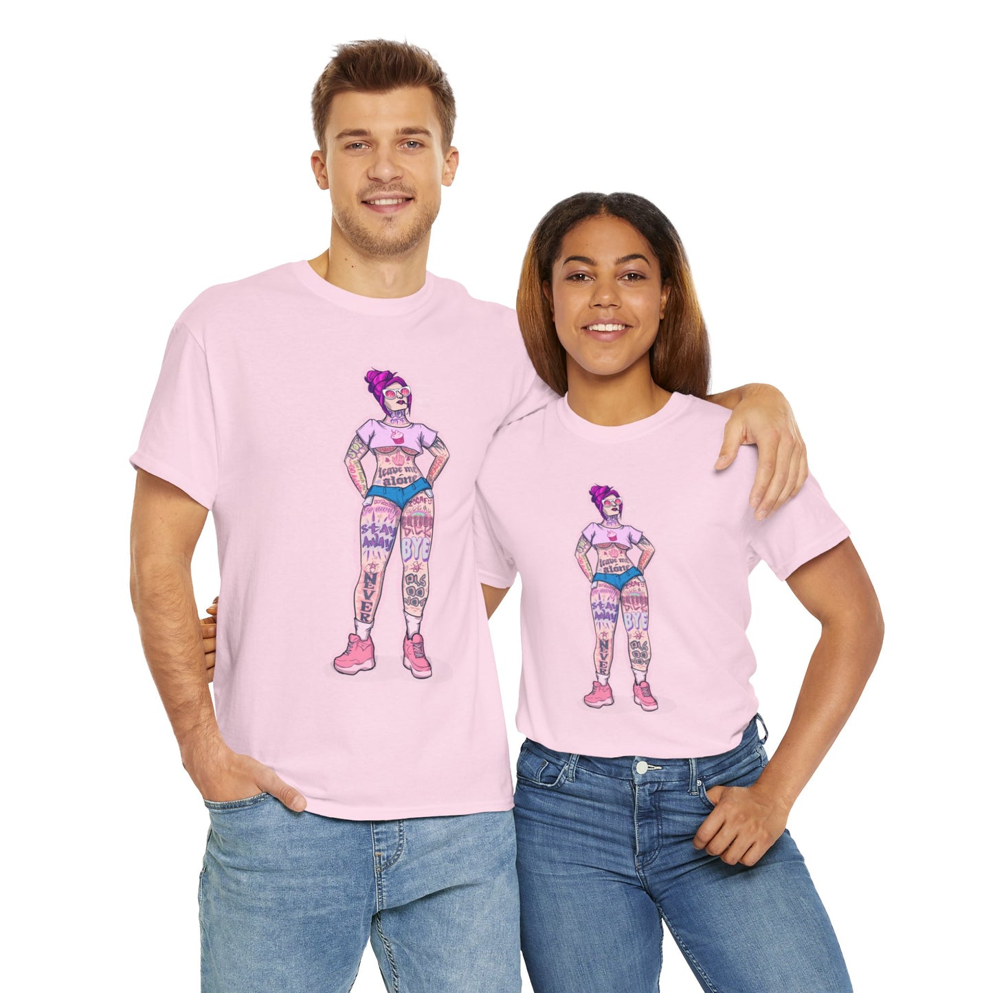 Antisocial Tattoos Unisex Heavy Cotton Tee