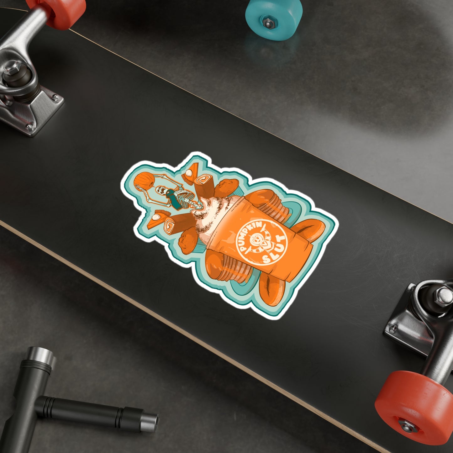 Pumpkin Slut Kiss-Cut Vinyl Decal