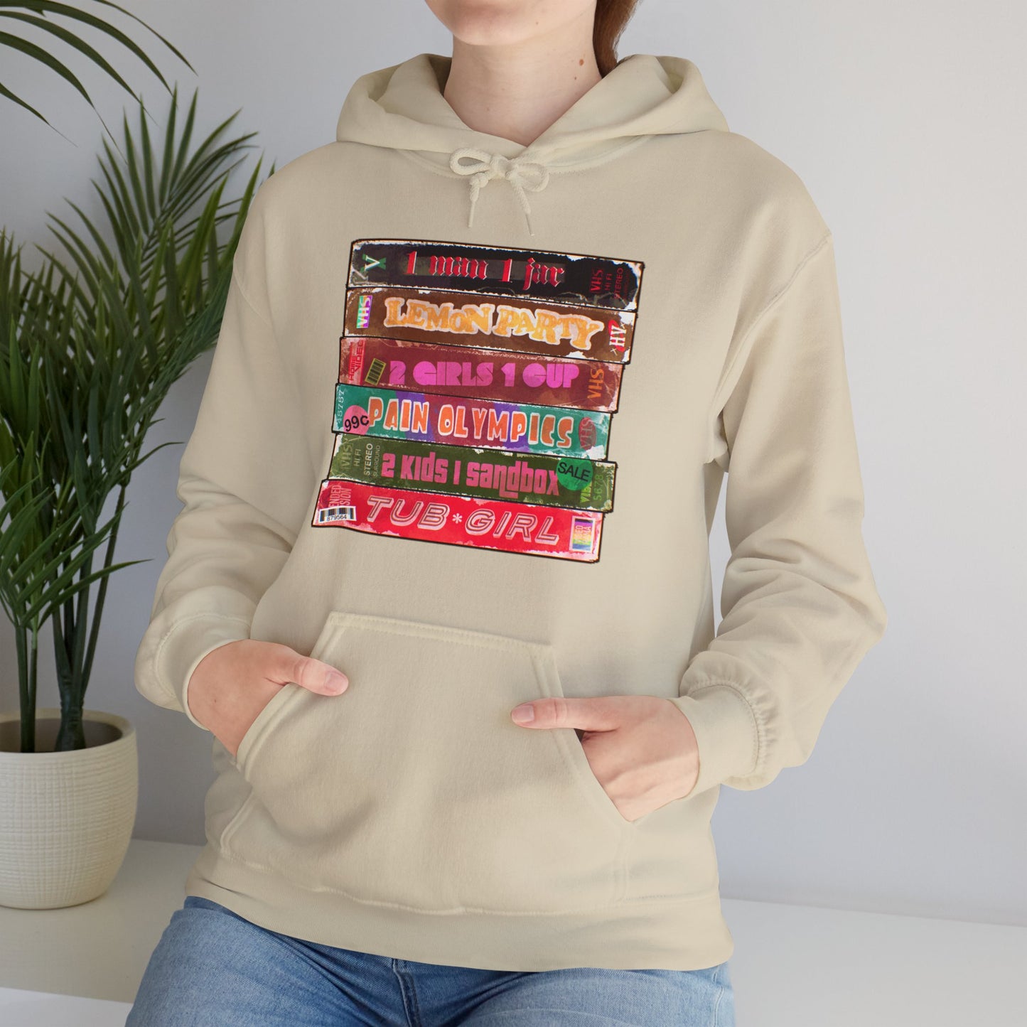 Shock VHS Unisex Heavy Blend Hooded Sweatshirt