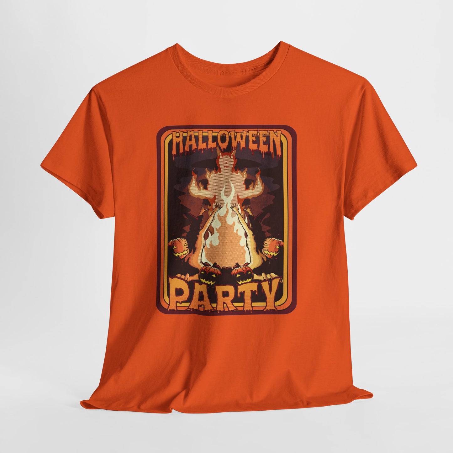 Halloween Party Unisex Heavy Cotton Tee