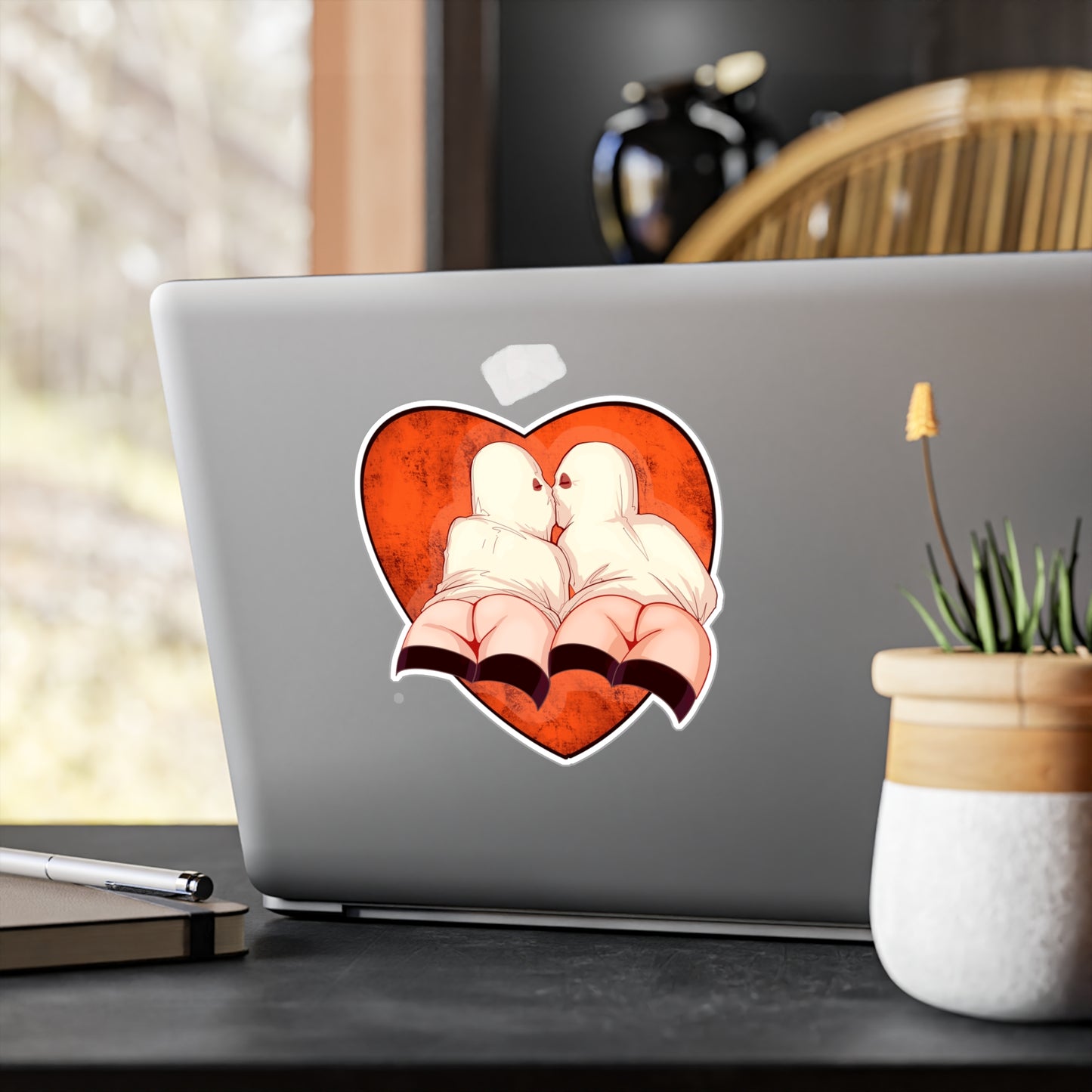 Ghost Love Kiss-Cut Vinyl Decal