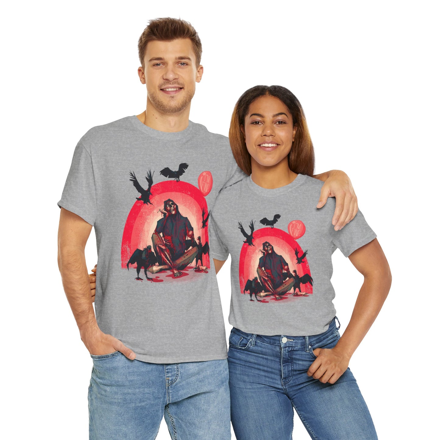 I'm Fine Unisex Heavy Cotton Tee