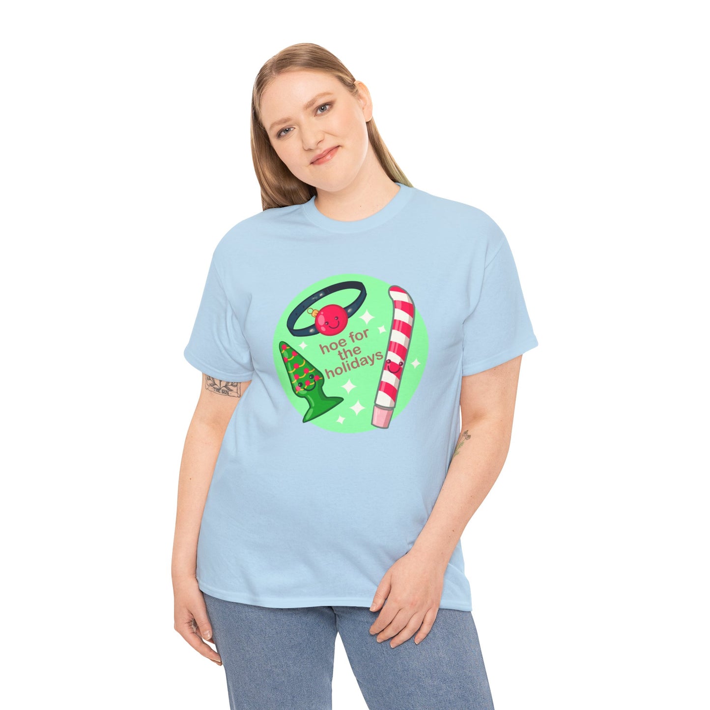Hoe For The Holidays Unisex Heavy Cotton Tee