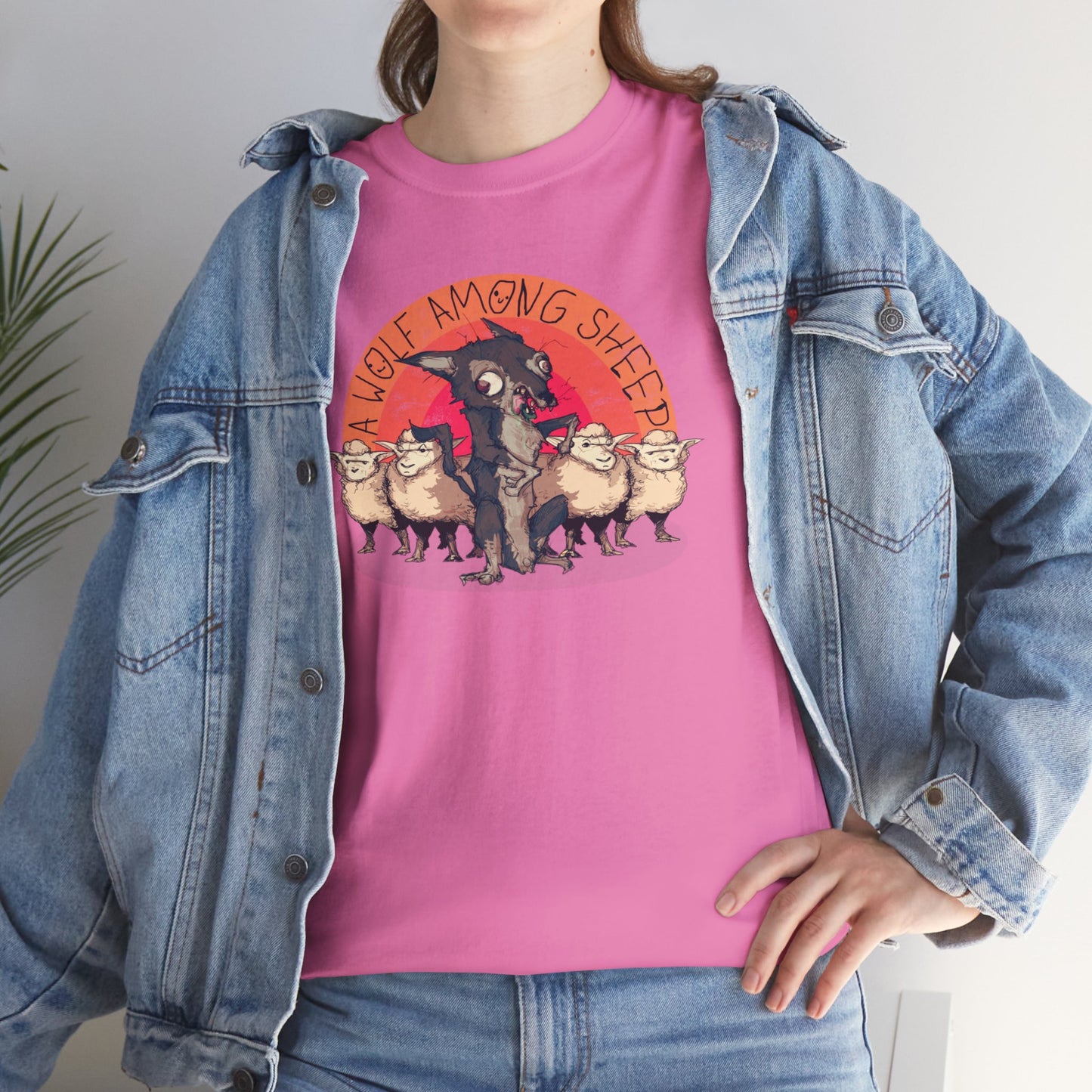 A Wolf Among Sheep Unisex Heavy Cotton Tee
