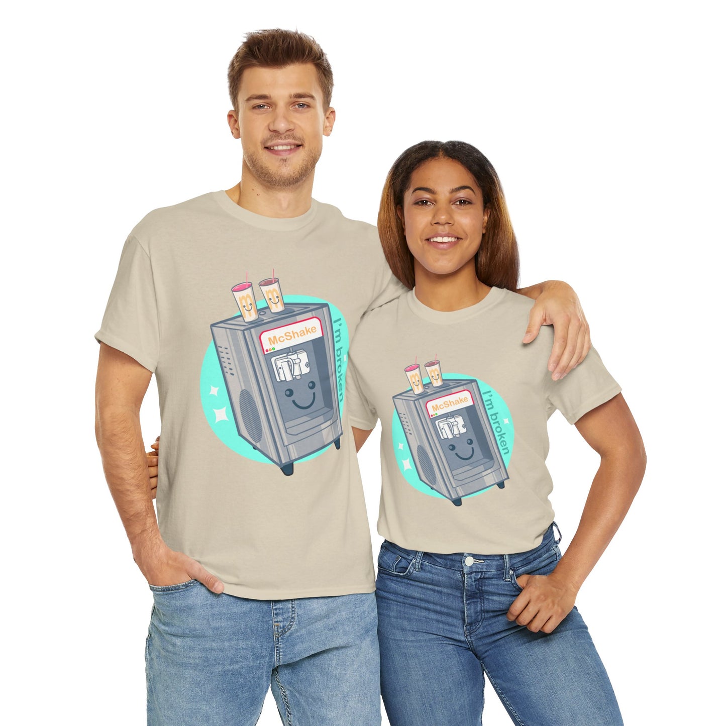 Shake Machine Unisex Heavy Cotton Tee