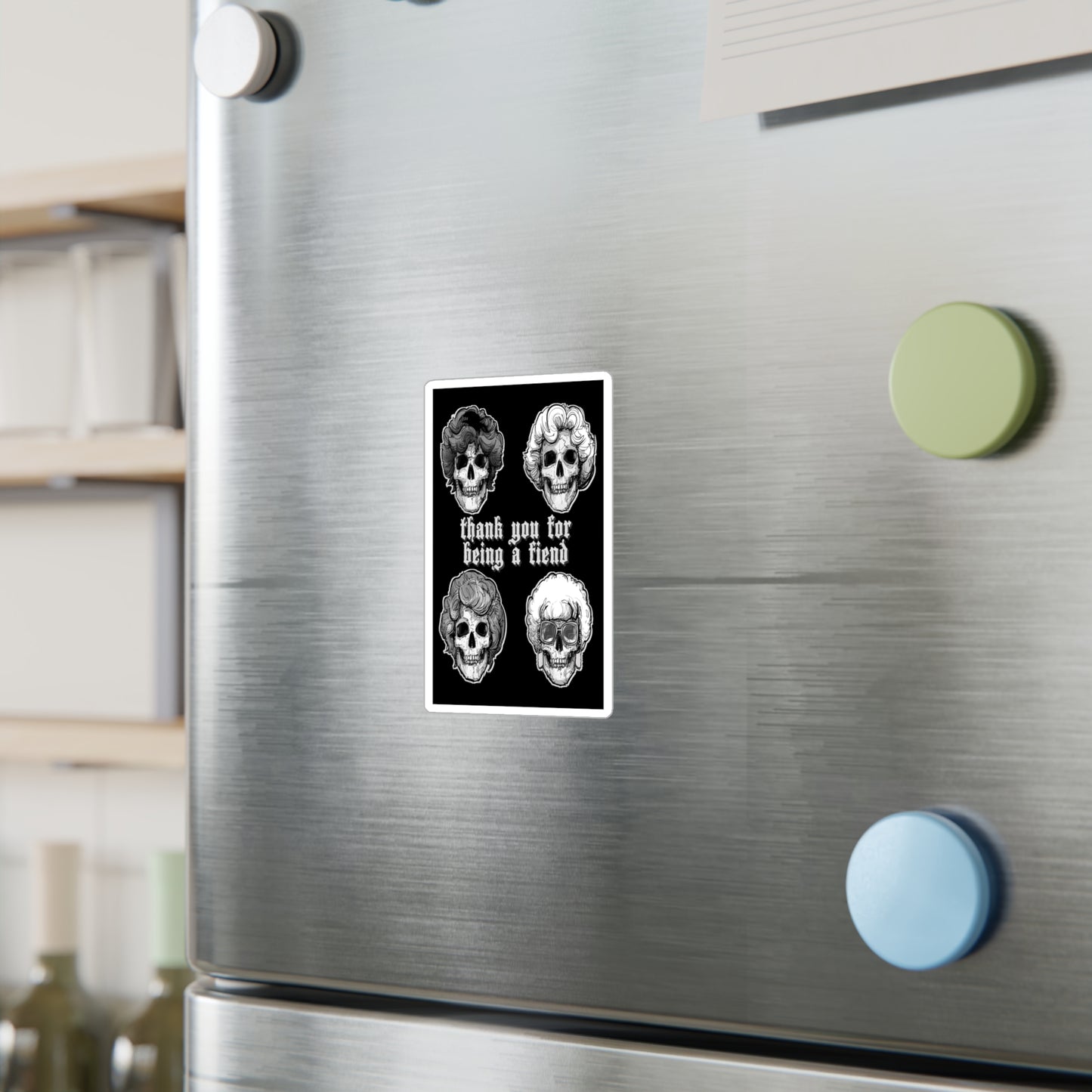 Gold Ghouls Kiss-Cut Vinyl Decal