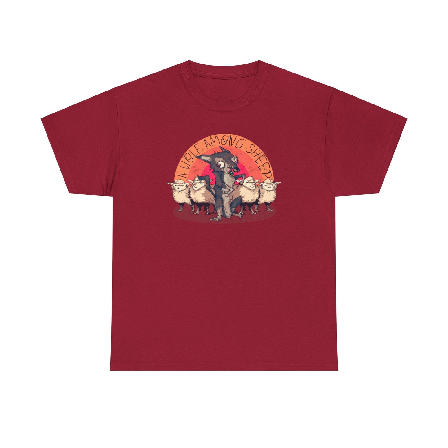 A Wolf Among Sheep Unisex Heavy Cotton Tee