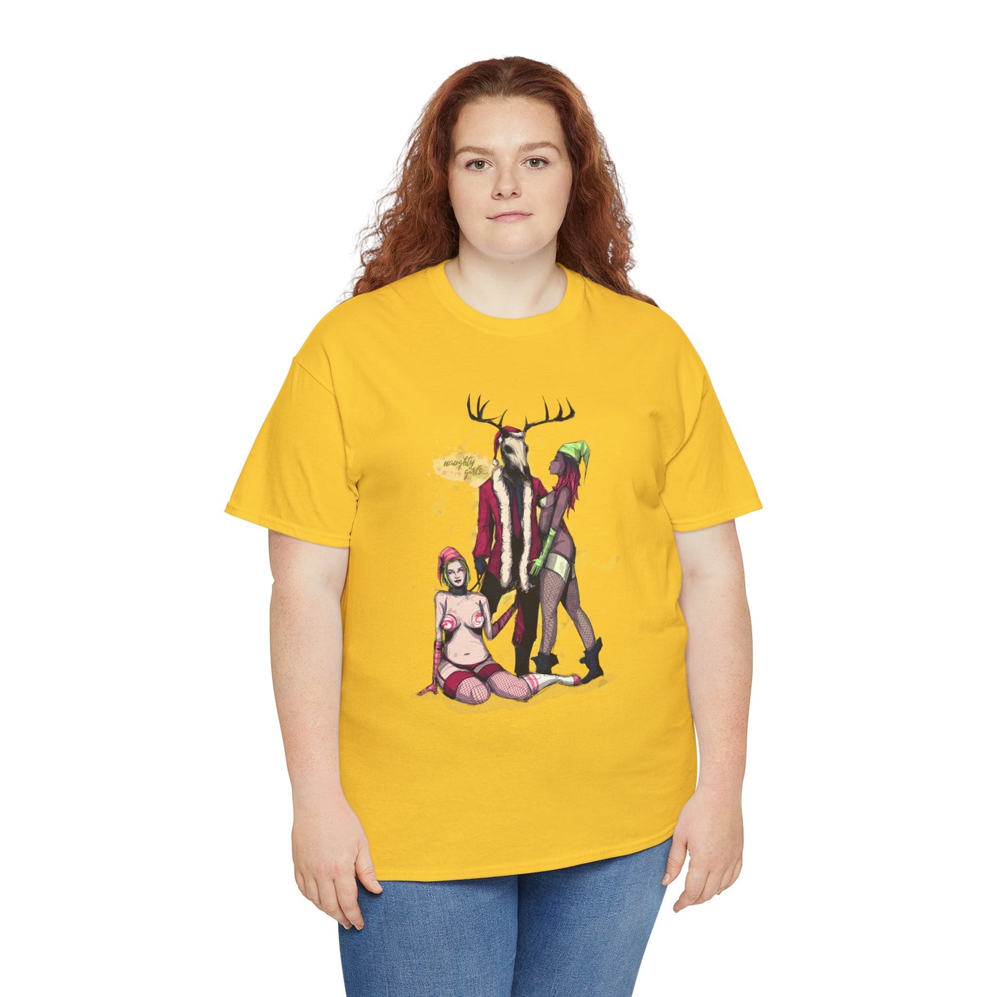 Deer Daddy Series 6: Daddy Claus Unisex Heavy Cotton Tee