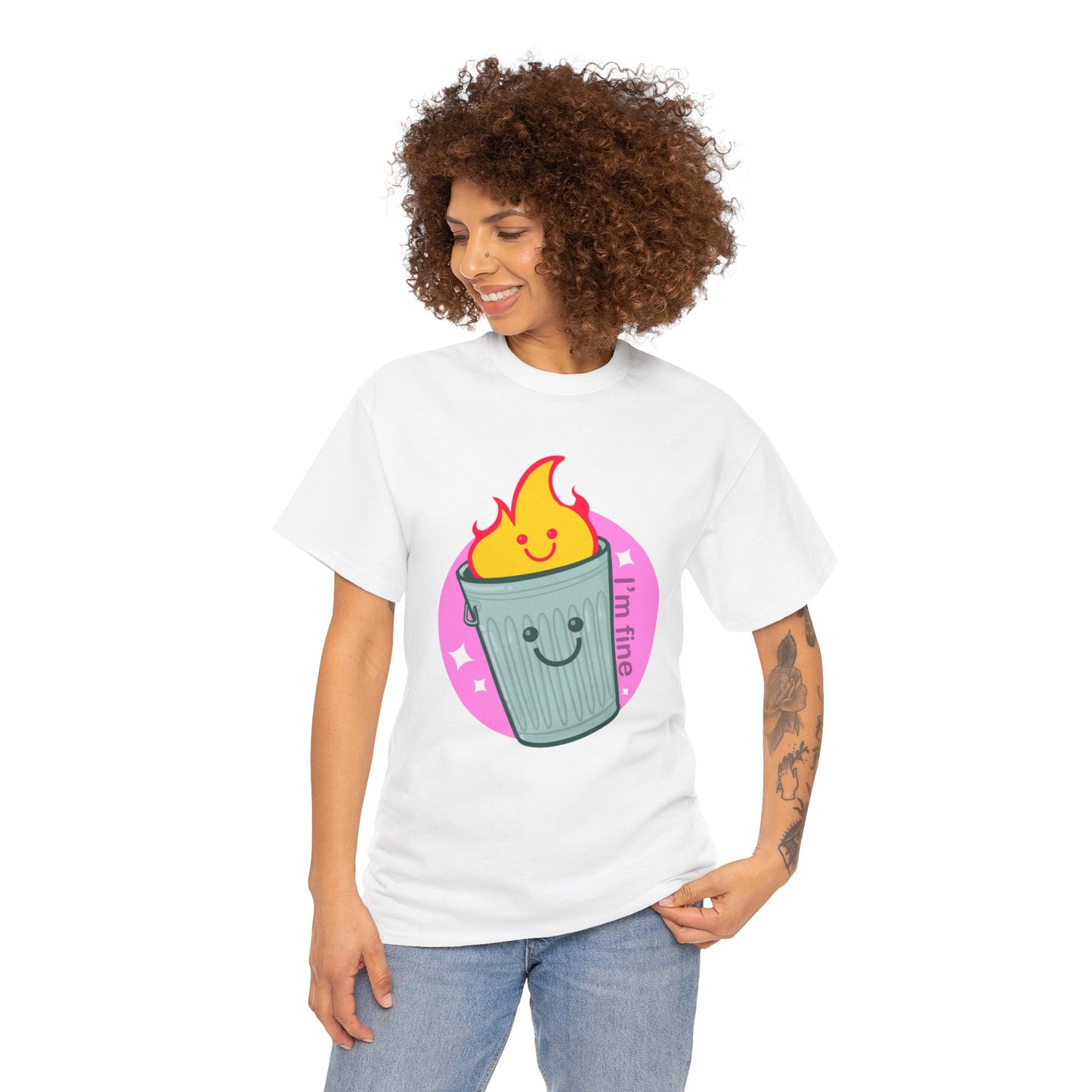 Trash Fire Unisex Heavy Cotton Tee