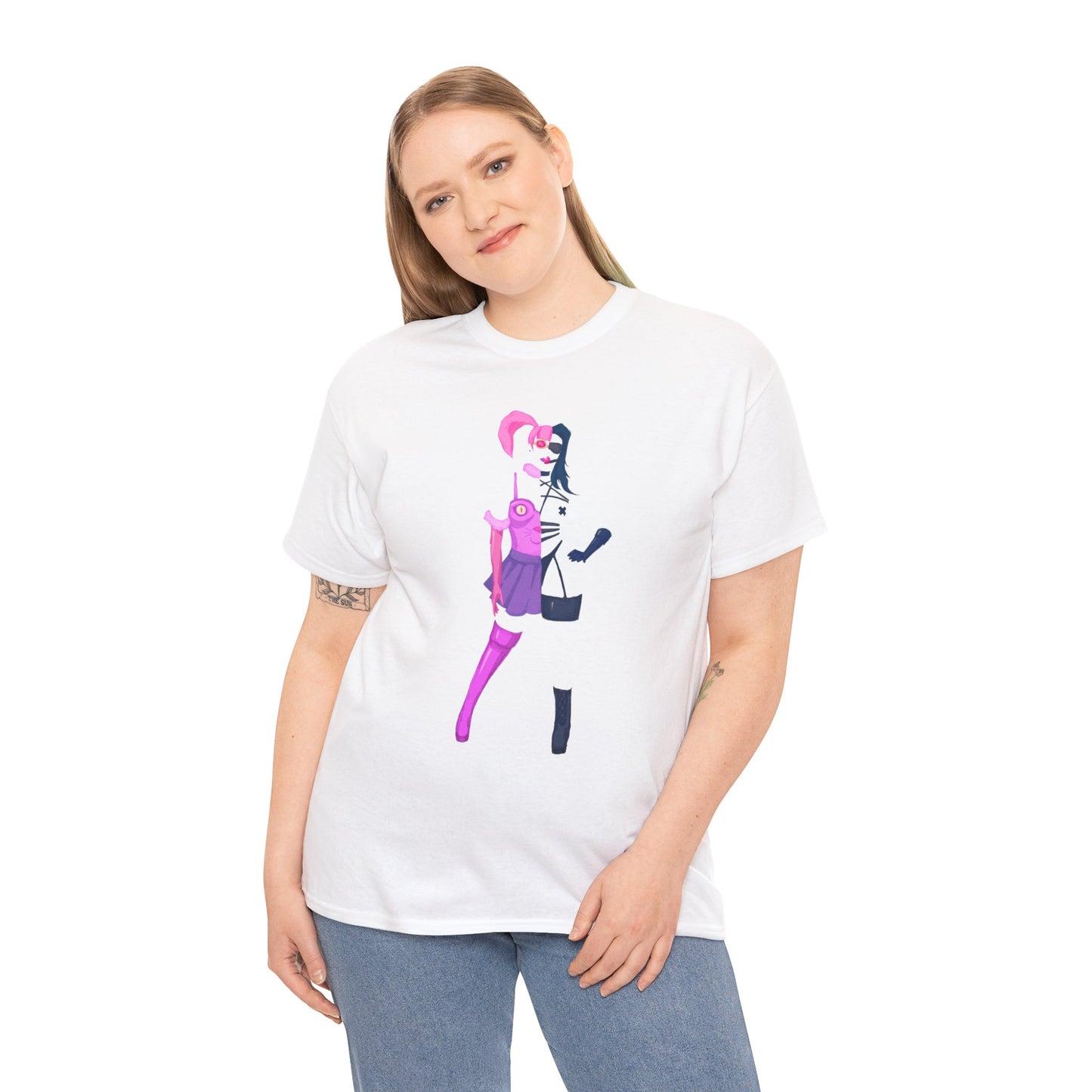 Spilt Personality Unisex Heavy Cotton Tee
