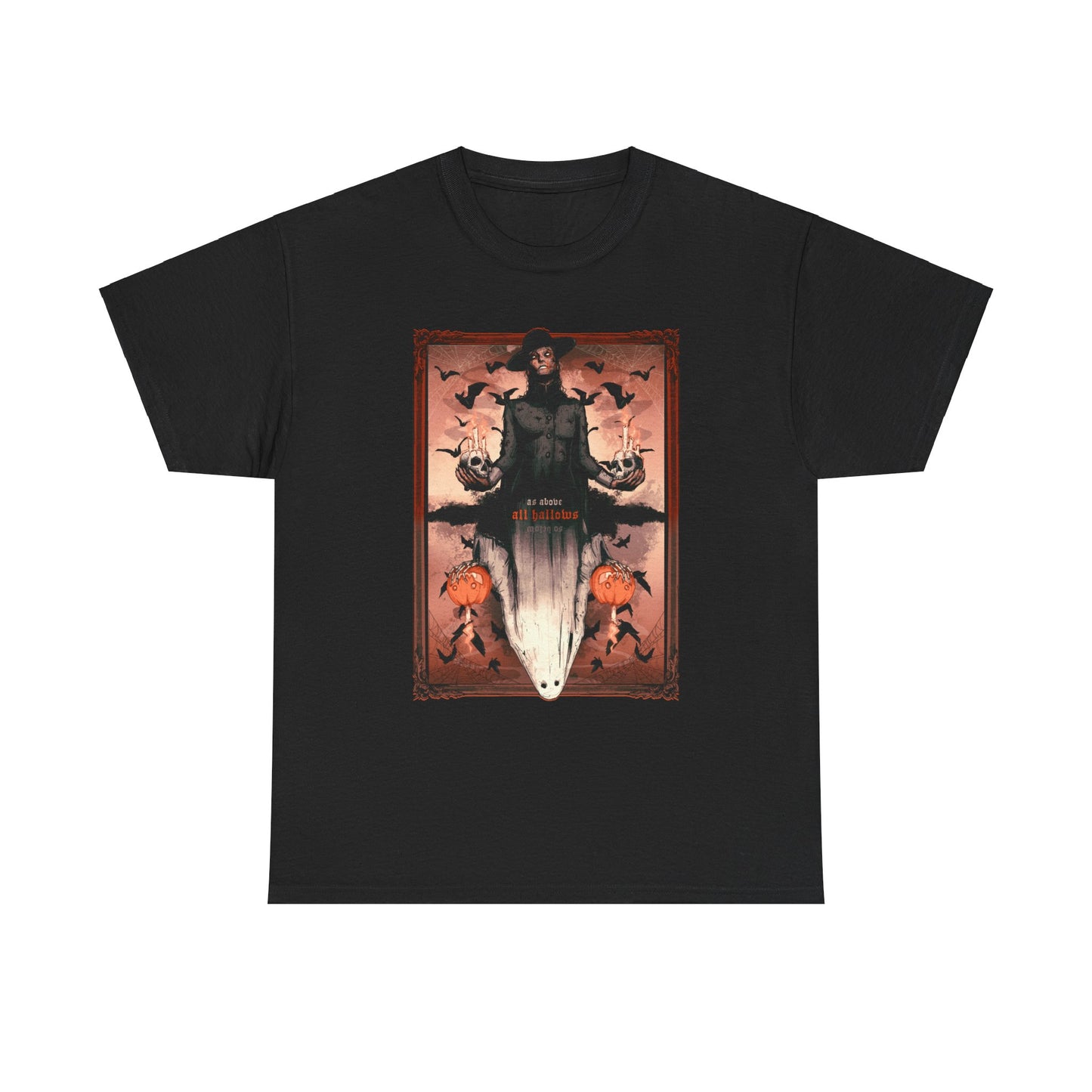 As Above So Below All Hallows Unisex Heavy Cotton Tee