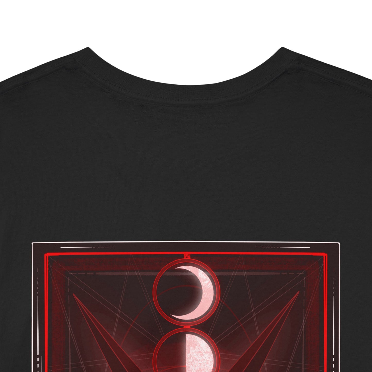 The Wendigo Tarot (Front & Back Print) Unisex Heavy Cotton Tee