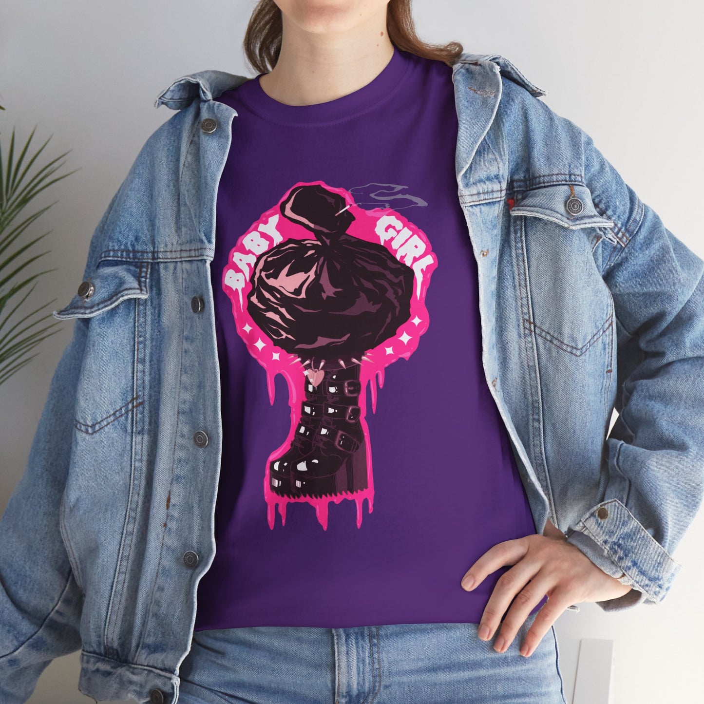 Trash Baby Girl Unisex Heavy Cotton Tee