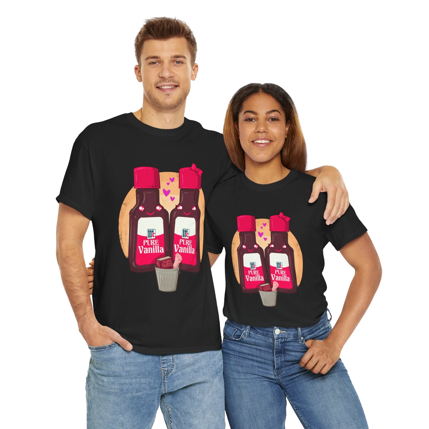 Vanilla Couple Unisex Heavy Cotton Tee
