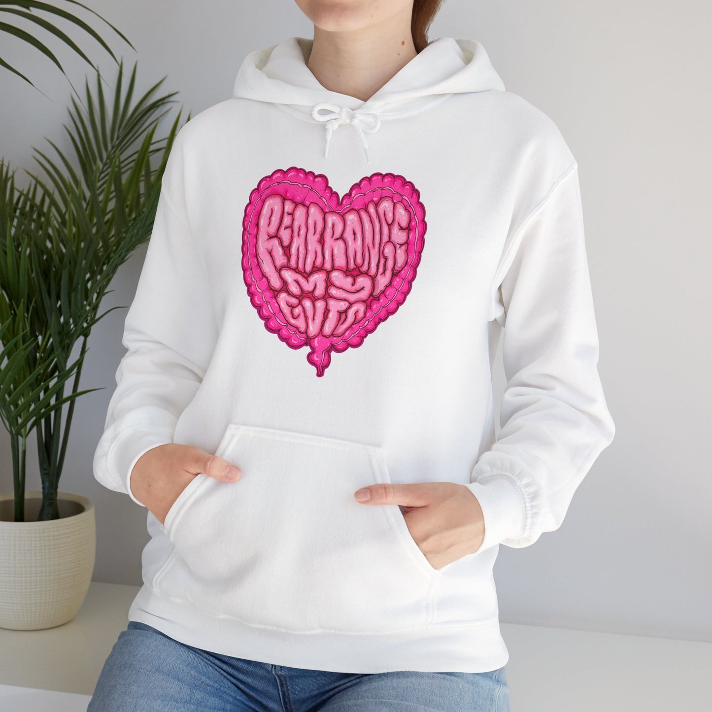 Rearrange My Guts Unisex Heavy Blend Hooded Sweatshirt