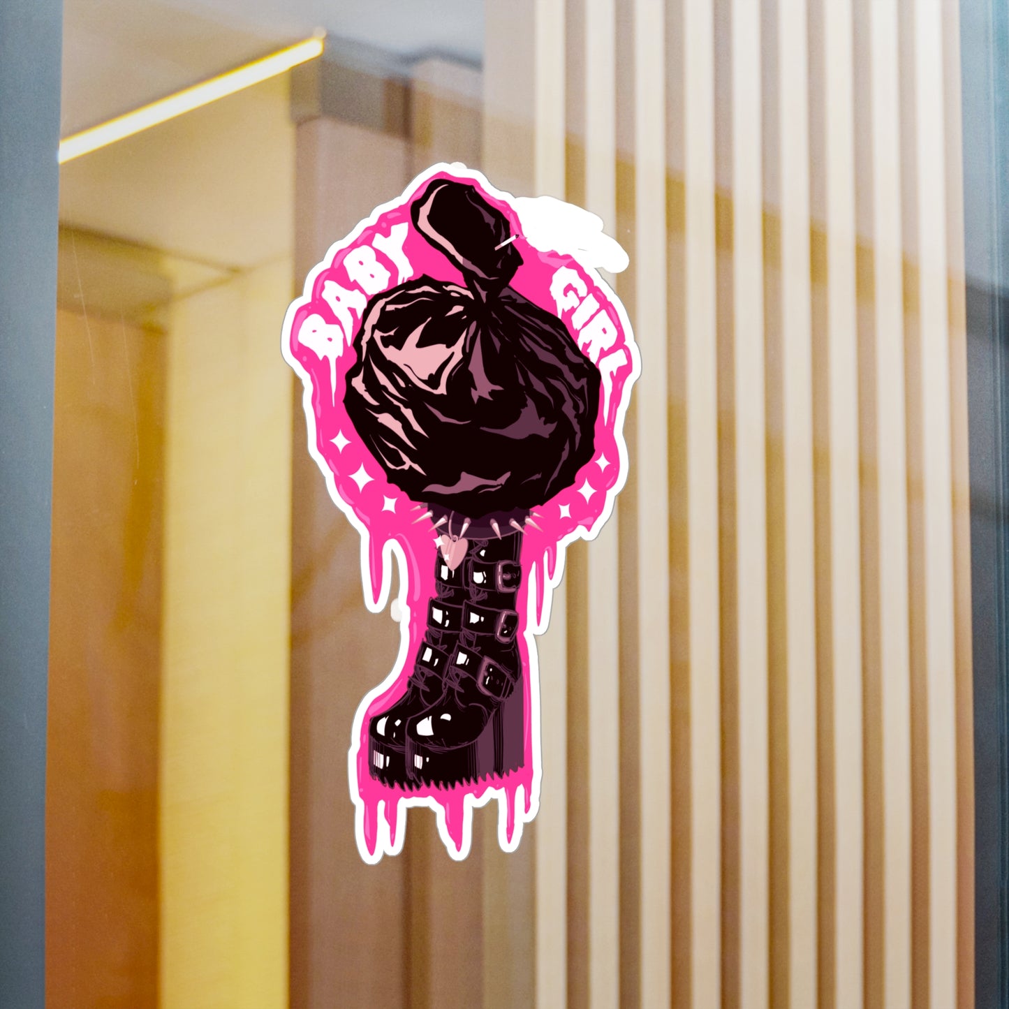 Trash Baby Kiss-Cut Vinyl Decal
