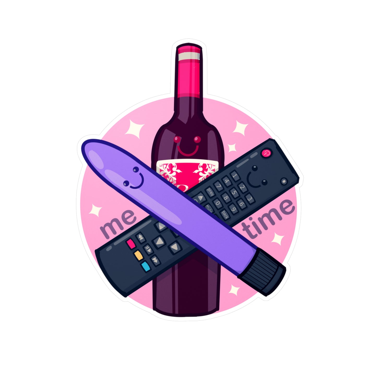 Me Time Kiss-Cut Vinyl Decal