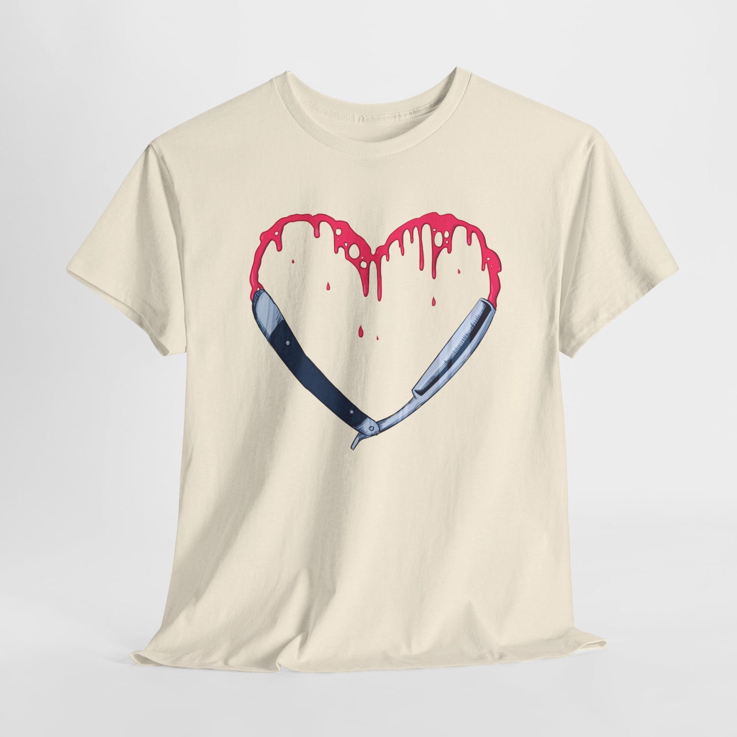 Straight Razor Unisex Heavy Cotton Tee