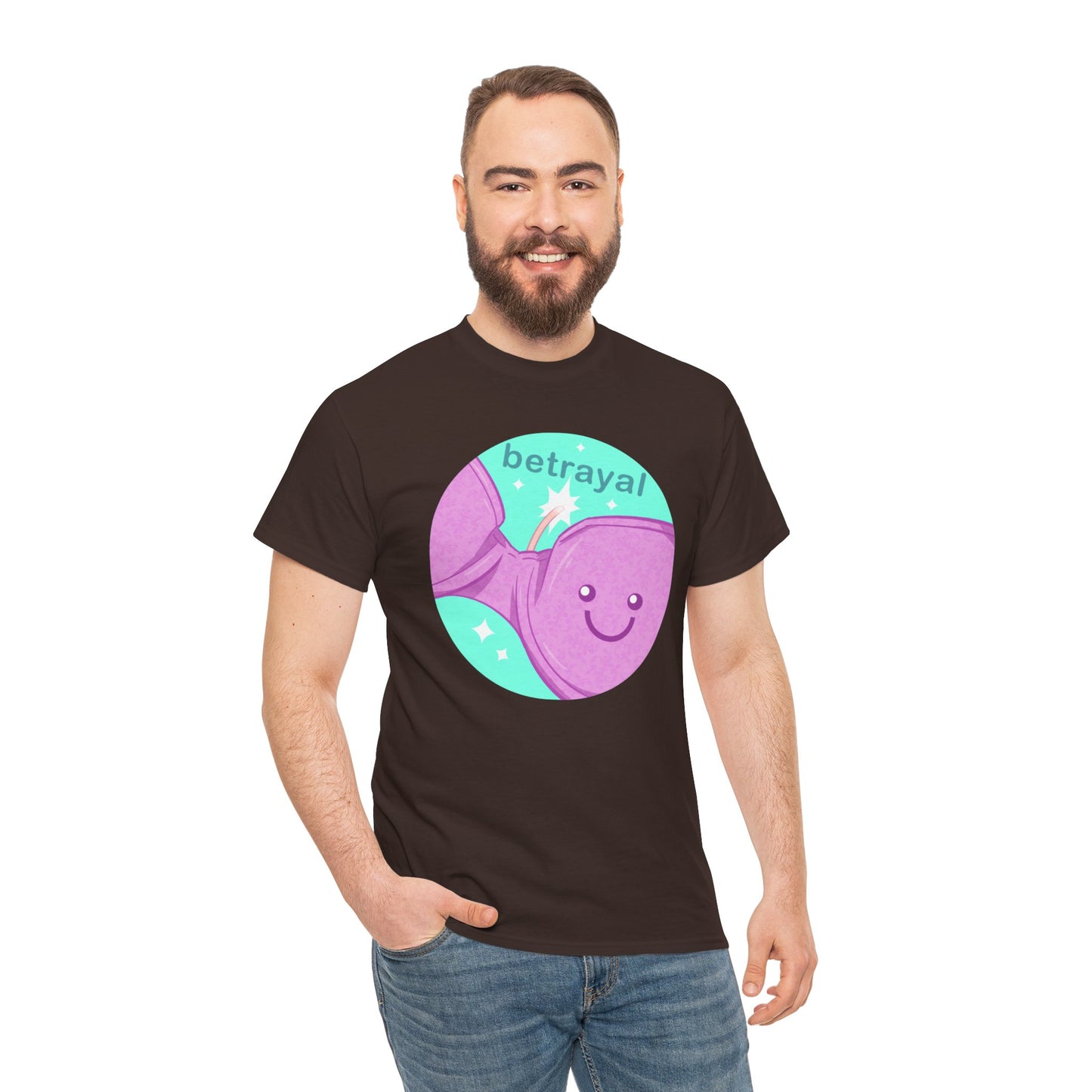 Bra Betrayal Unisex Heavy Cotton Tee