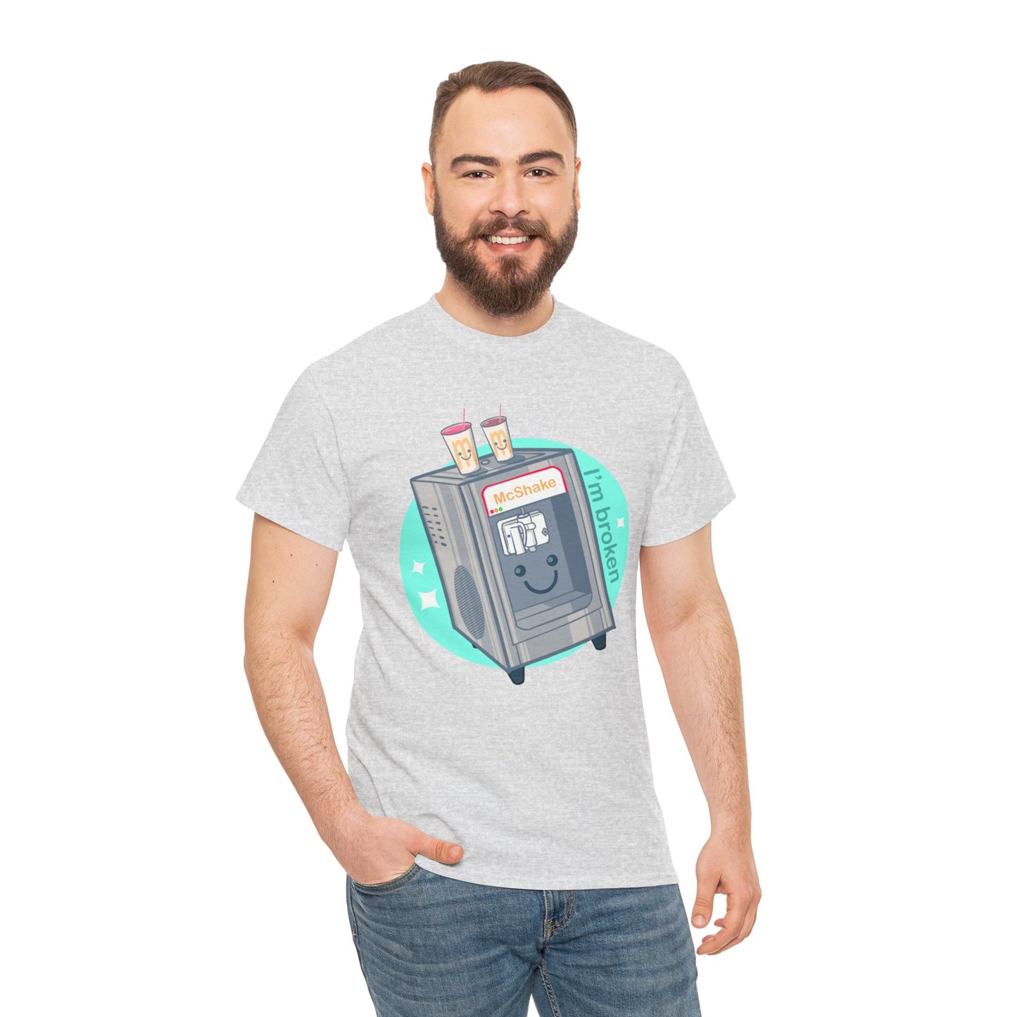 Shake Machine Unisex Heavy Cotton Tee