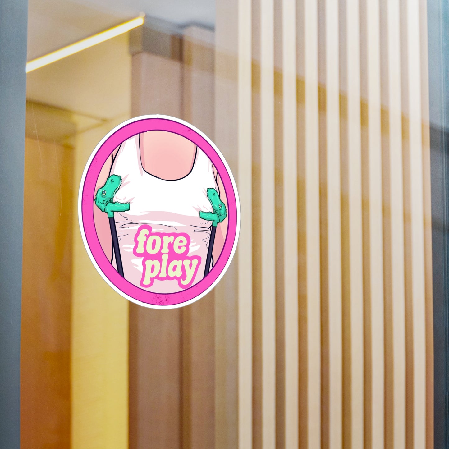 Foreplay 1 Kiss-Cut Vinyl Decal