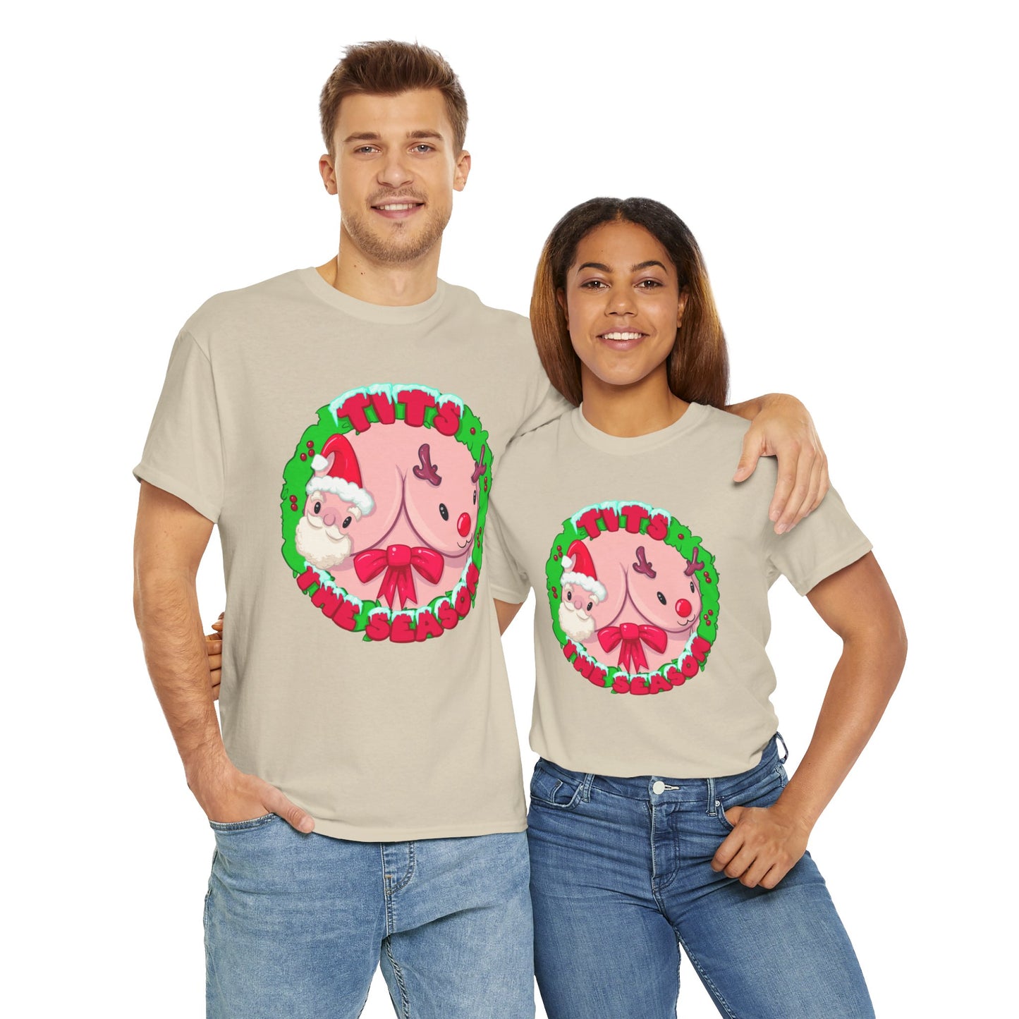 Tits The Season Unisex Heavy Cotton Tee