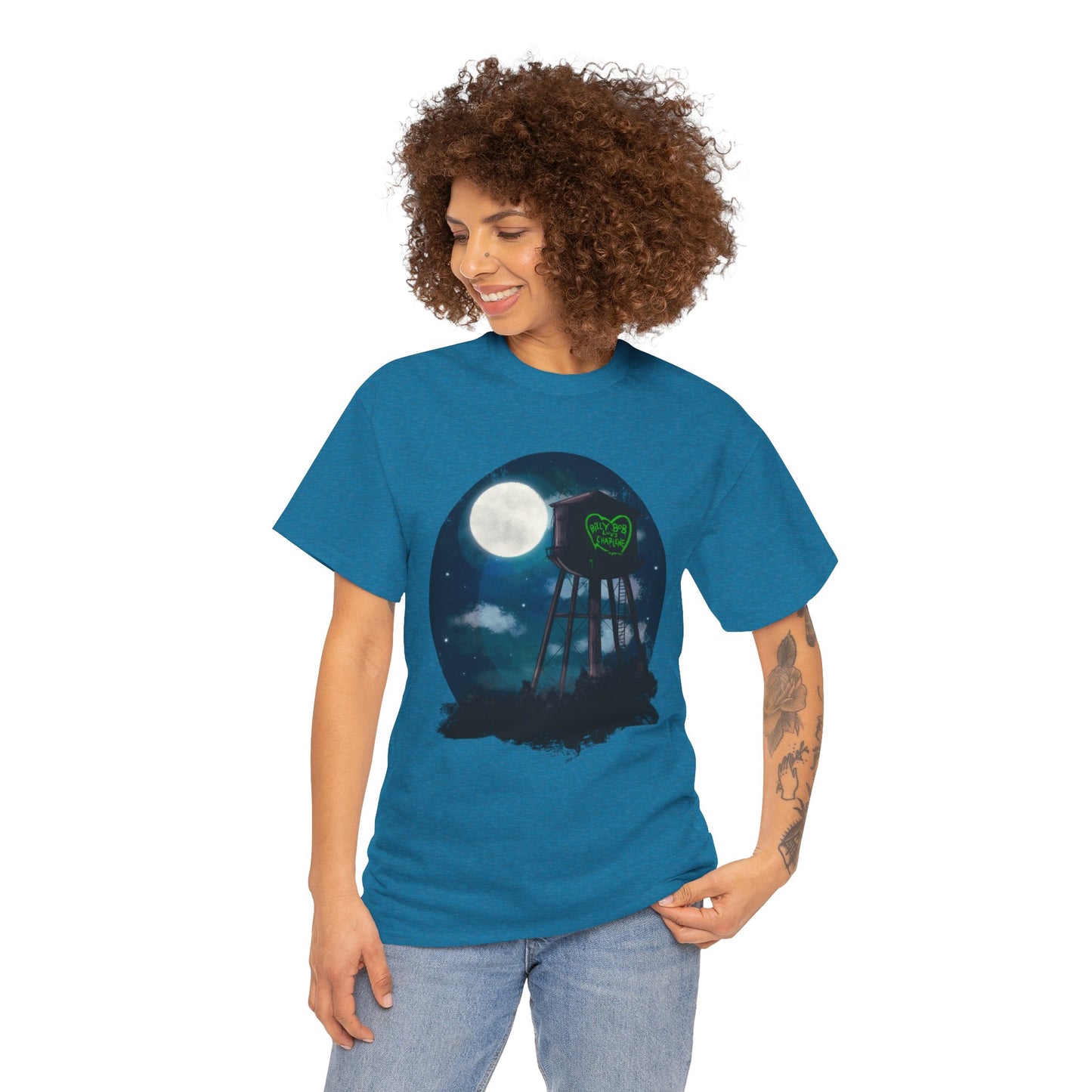 Billy Bob Loves Charlene Unisex Heavy Cotton Tee