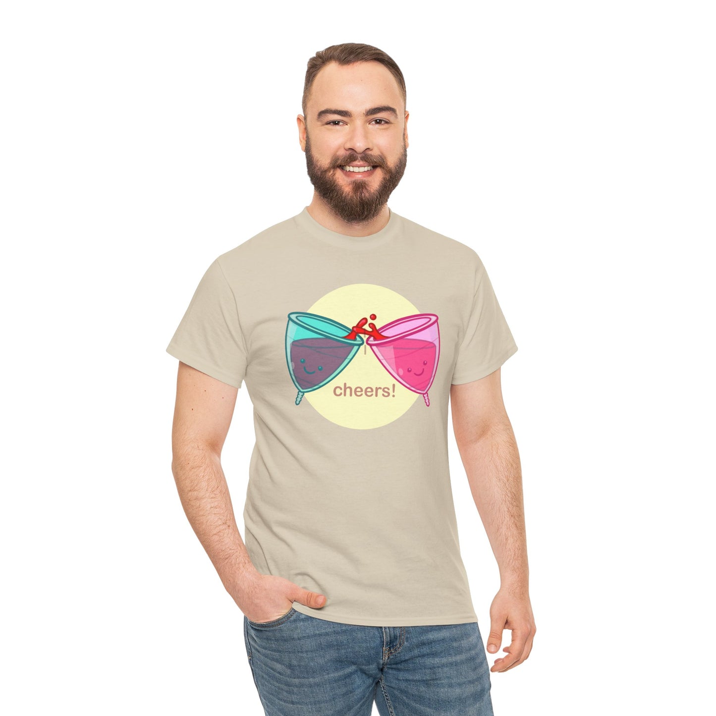 Cheers Unisex Heavy Cotton Tee