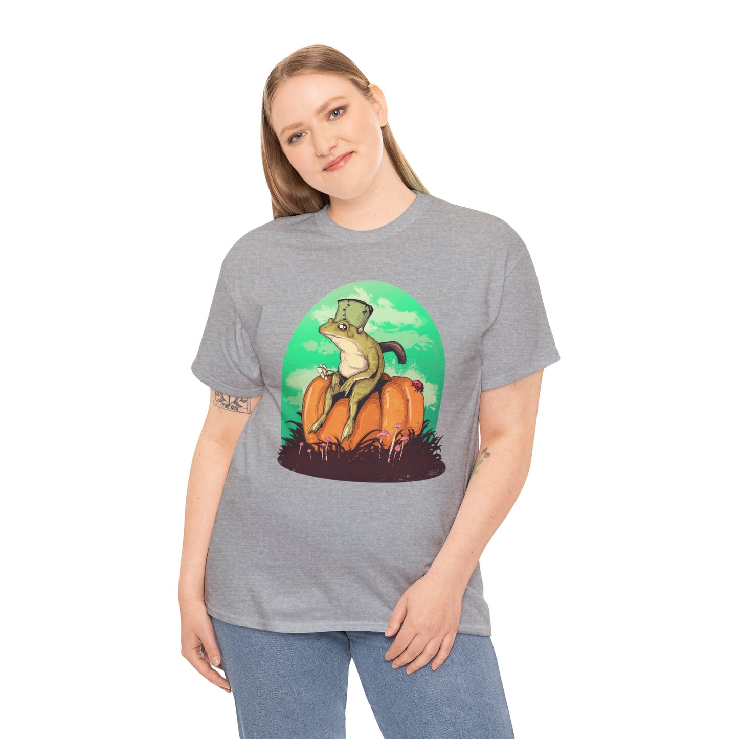 Frogenstein Unisex Heavy Cotton Tee