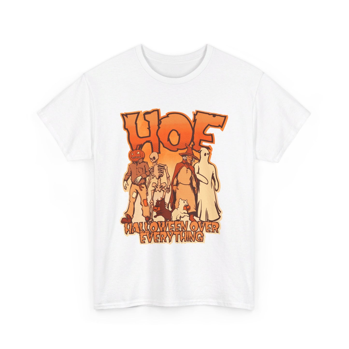 Halloween Over Everything Unisex Heavy Cotton Tee
