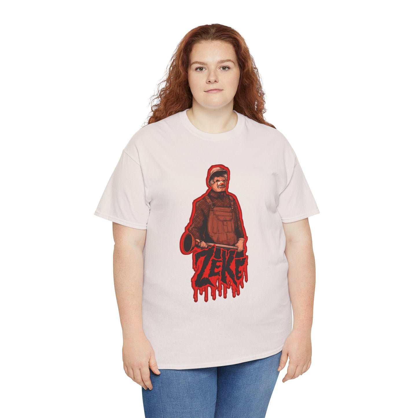 Zeke The Plumber Unisex Heavy Cotton Tee