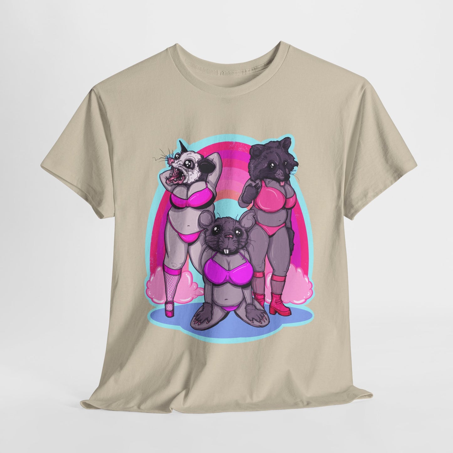 Live Fast Eat Trash Unisex Heavy Cotton Tee