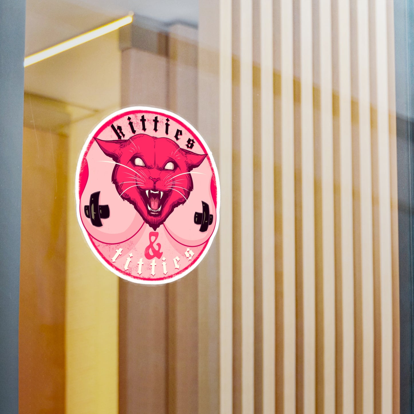 Kitties & Titties II Kiss-Cut Vinyl Decal