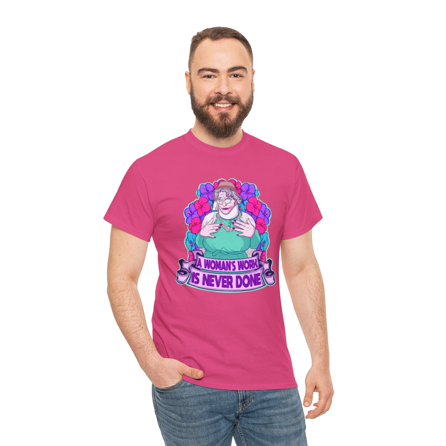 Auntie Nelda Unisex Heavy Cotton Tee