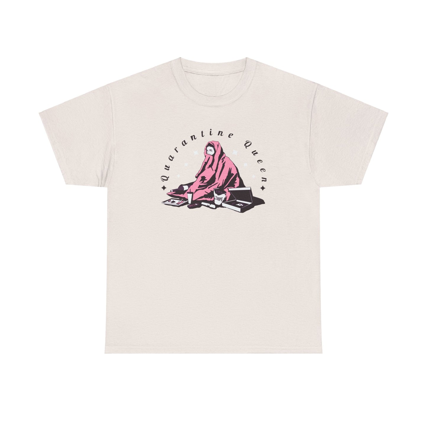 Quarantine Queen Unisex Heavy Cotton Tee