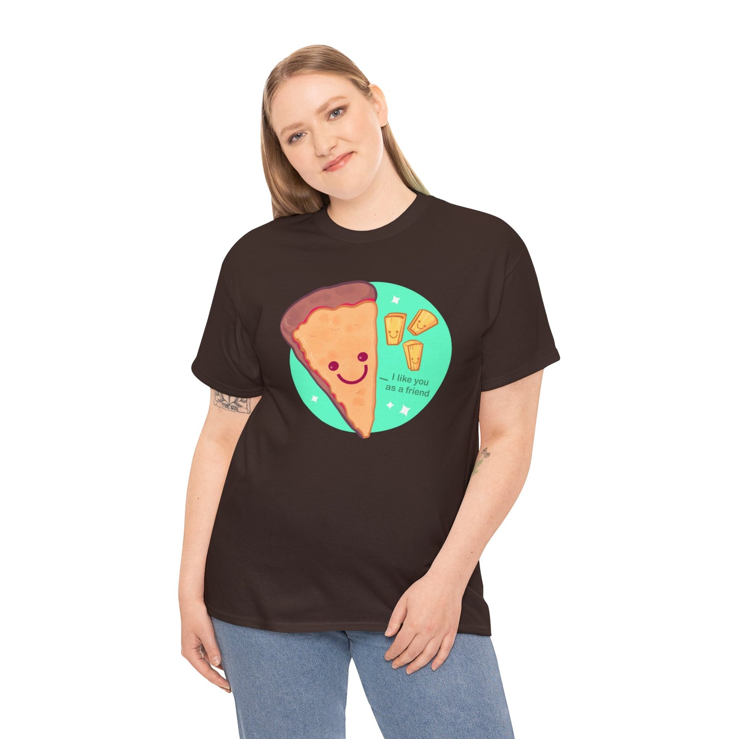 Just Friends Unisex Heavy Cotton Tee