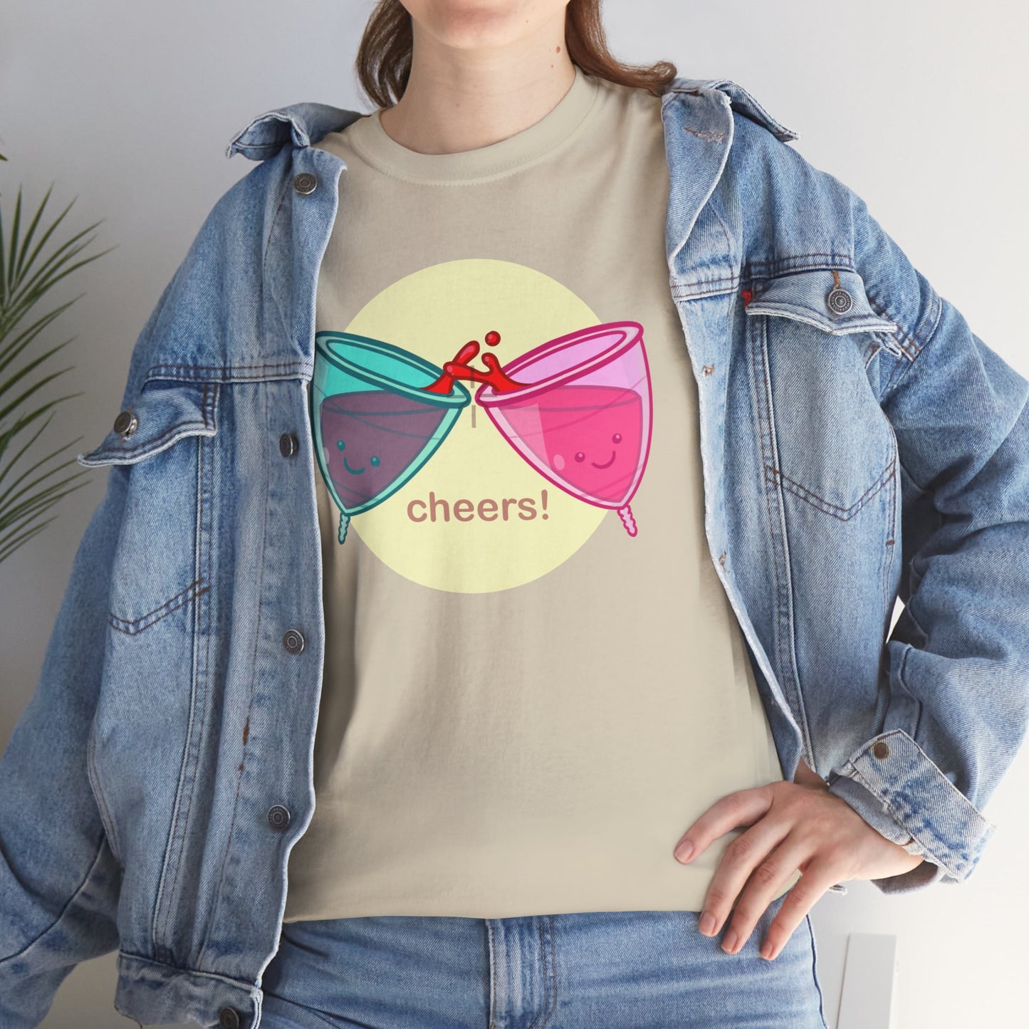 Cheers Unisex Heavy Cotton Tee