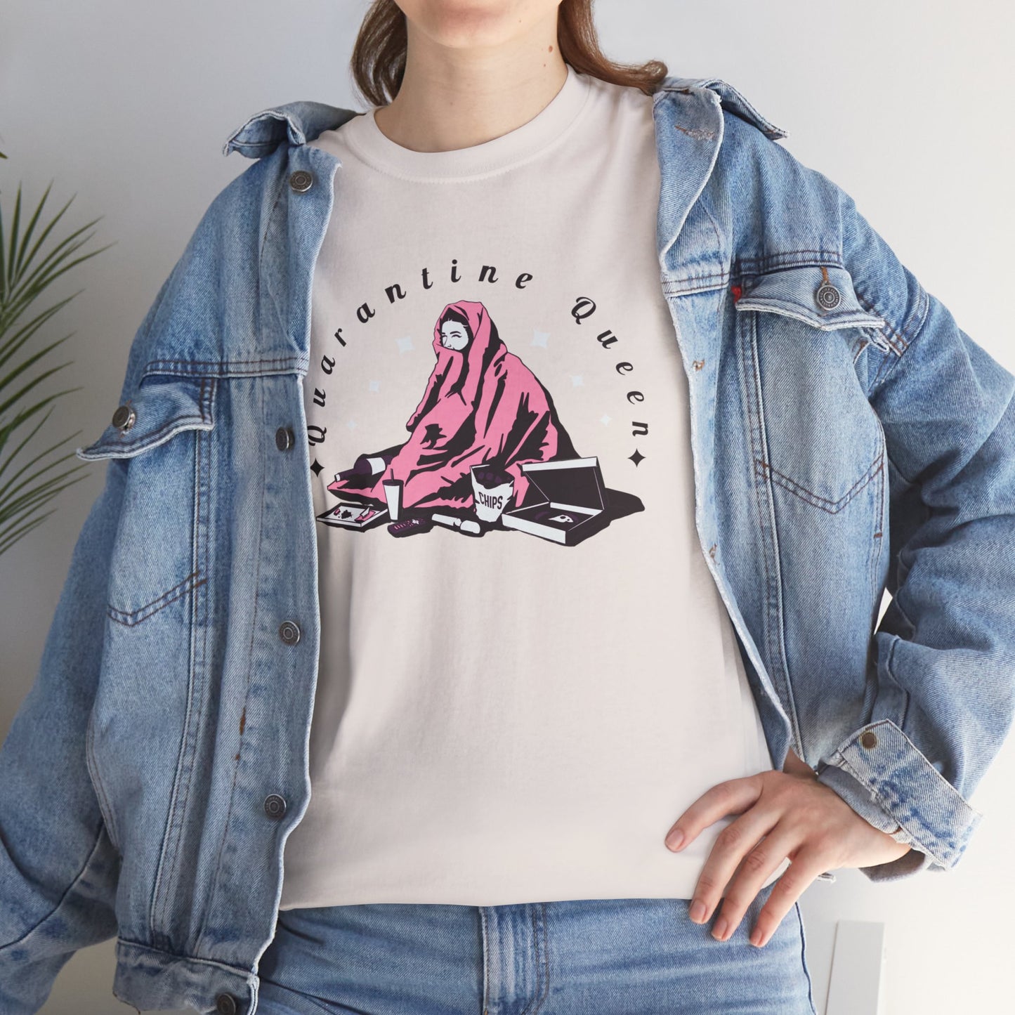 Quarantine Queen Unisex Heavy Cotton Tee