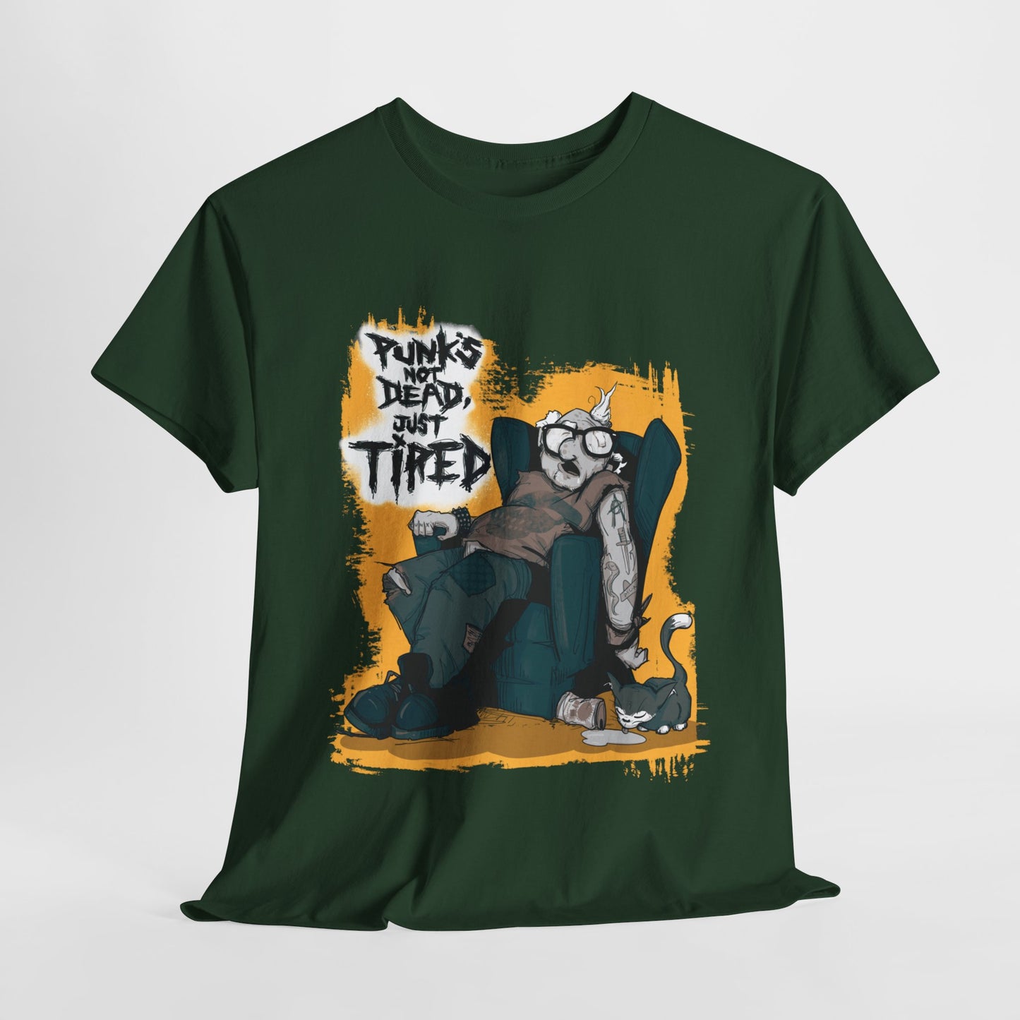 Old Punk Unisex Heavy Cotton Tee