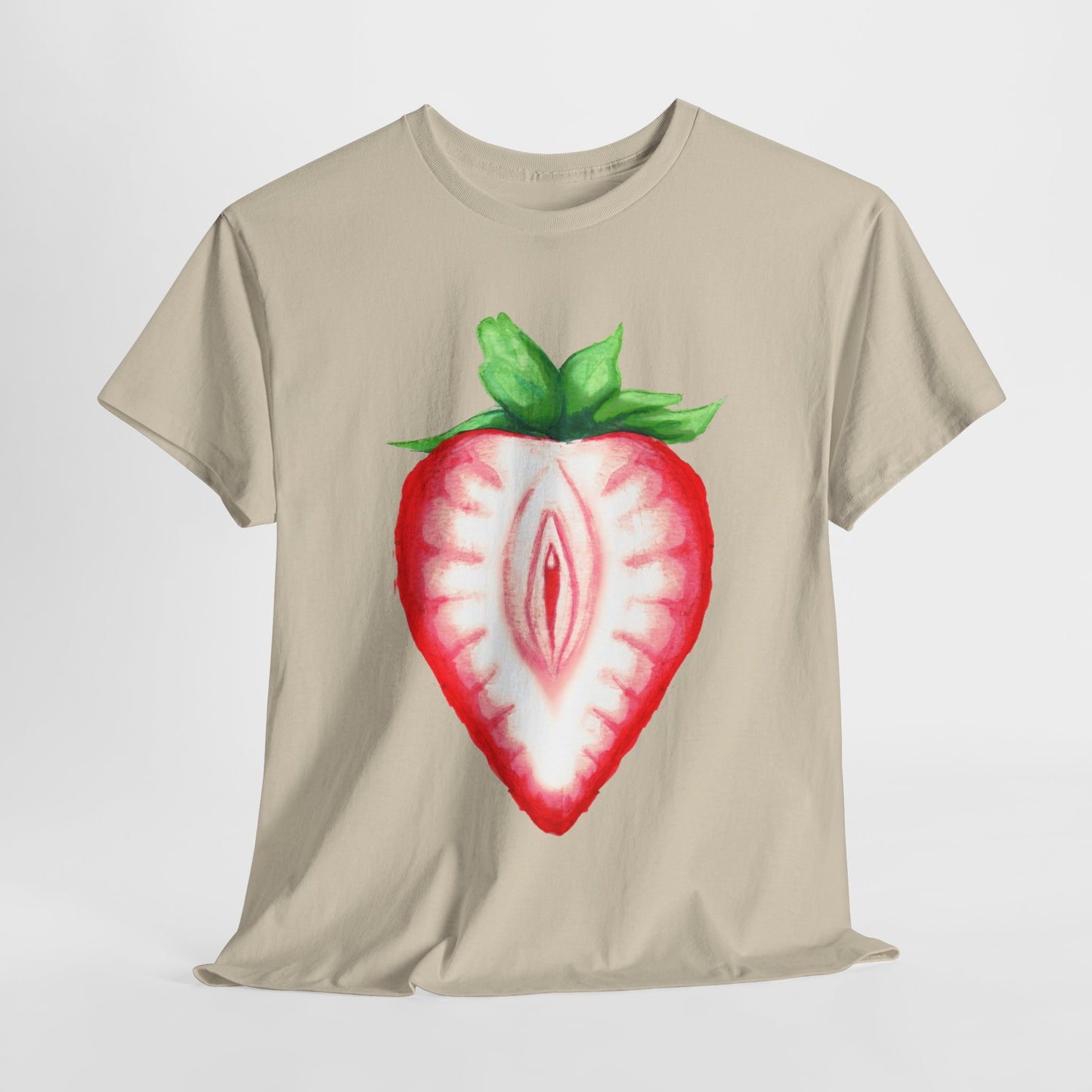 Juicy Strawberry Unisex Heavy Cotton Tee