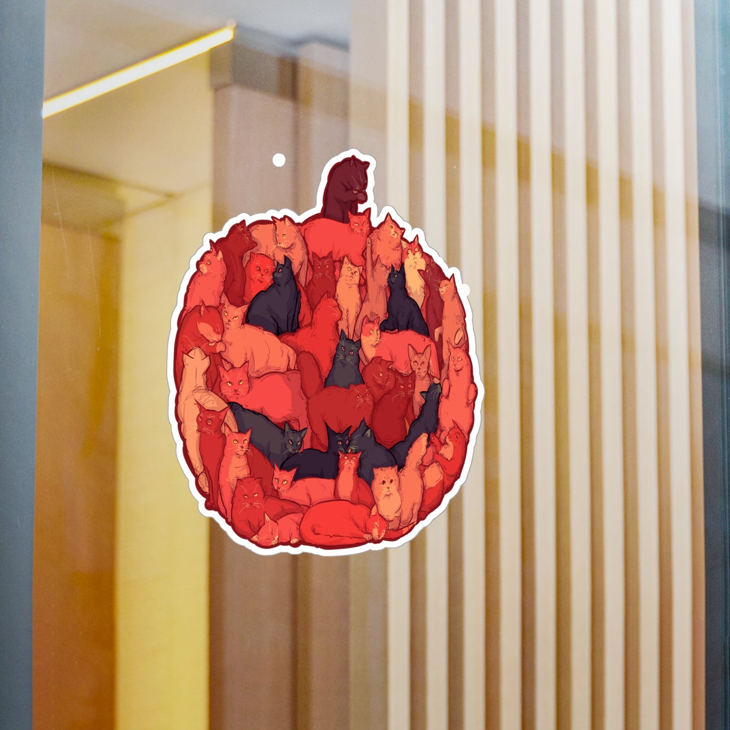 Meow-loween II Kiss-Cut Vinyl Decal