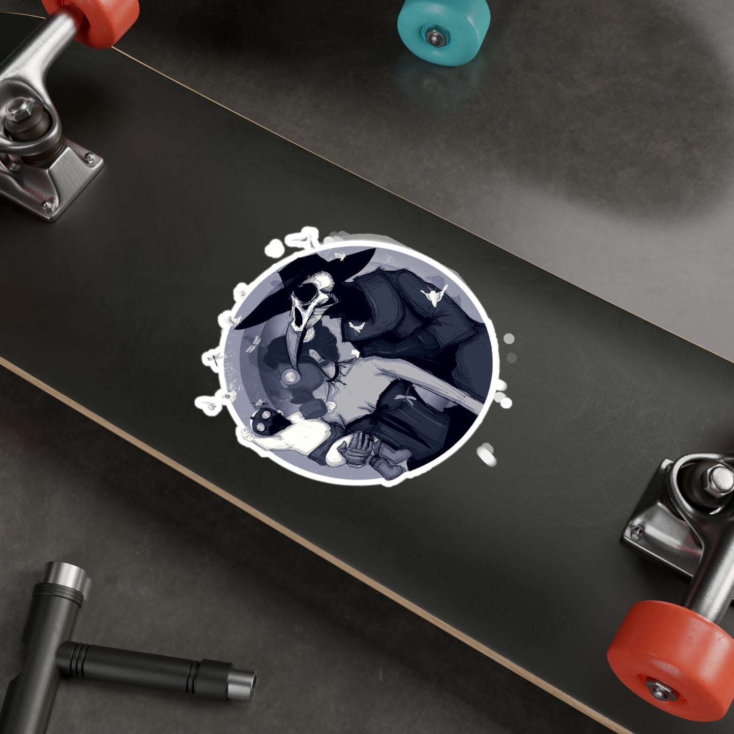 Nocturnal VI Kiss-Cut Vinyl Decal